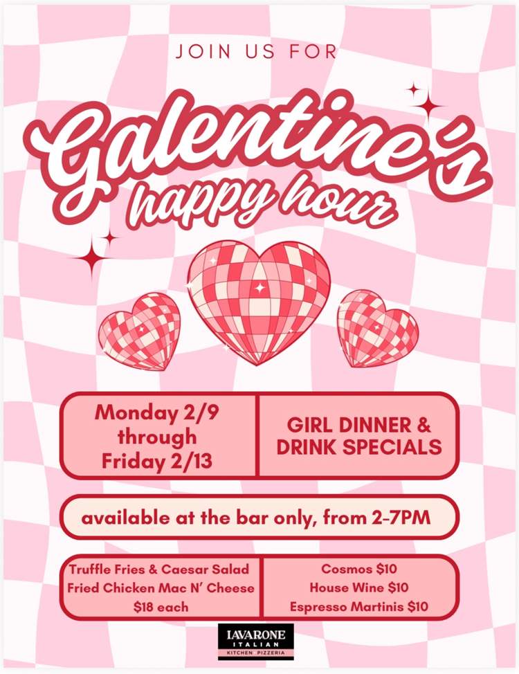 Galentine’s Happy Hour