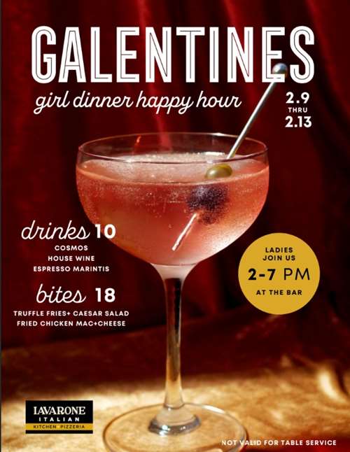 Galentine’s Happy Hour